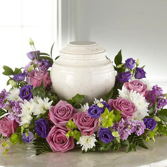Blooming Sympathy Cremation Adornment –  Creative Florist, Cherry Valley MA