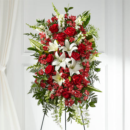 Everlasting Memory Standing Spray –  Creative Florist, Cherry Valley MA