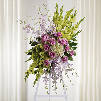 Lasting Legacy Standing Spray –  Creative Florist, Cherry Valley MA
