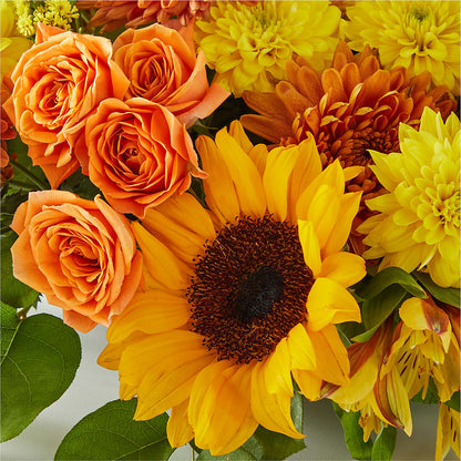 Autumn Harmony Centerpiece –  Creative Florist, Cherry Valley MA
