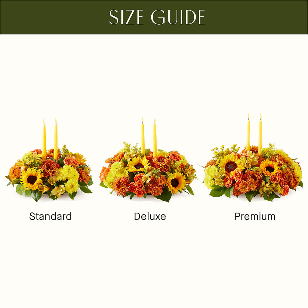 Autumn Harmony Centerpiece –  Creative Florist, Cherry Valley MA