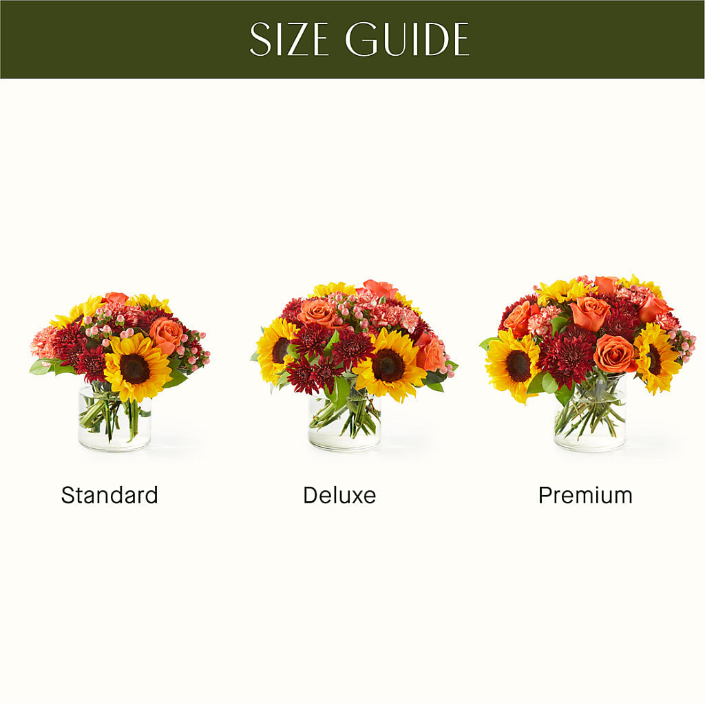 September Sunset Bouquet –  Creative Florist, Cherry Valley MA