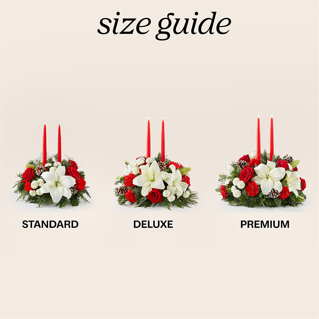 Seasonal Festivities Centerpiece –  Creative Florist, Cherry Valley MA