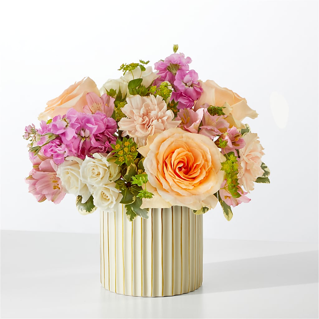 Paradise Bouquet with Ivory Vase –  Creative Florist, Cherry Valley MA