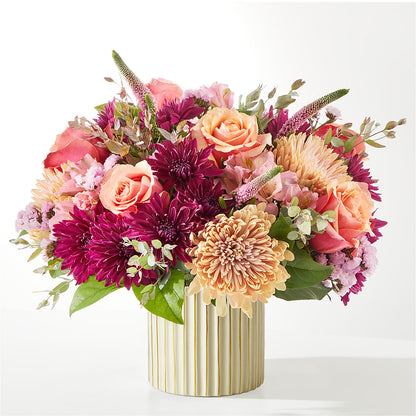 Berry Cobbler Bouquet with Ivory Vase –  Creative Florist, Cherry Valley MA