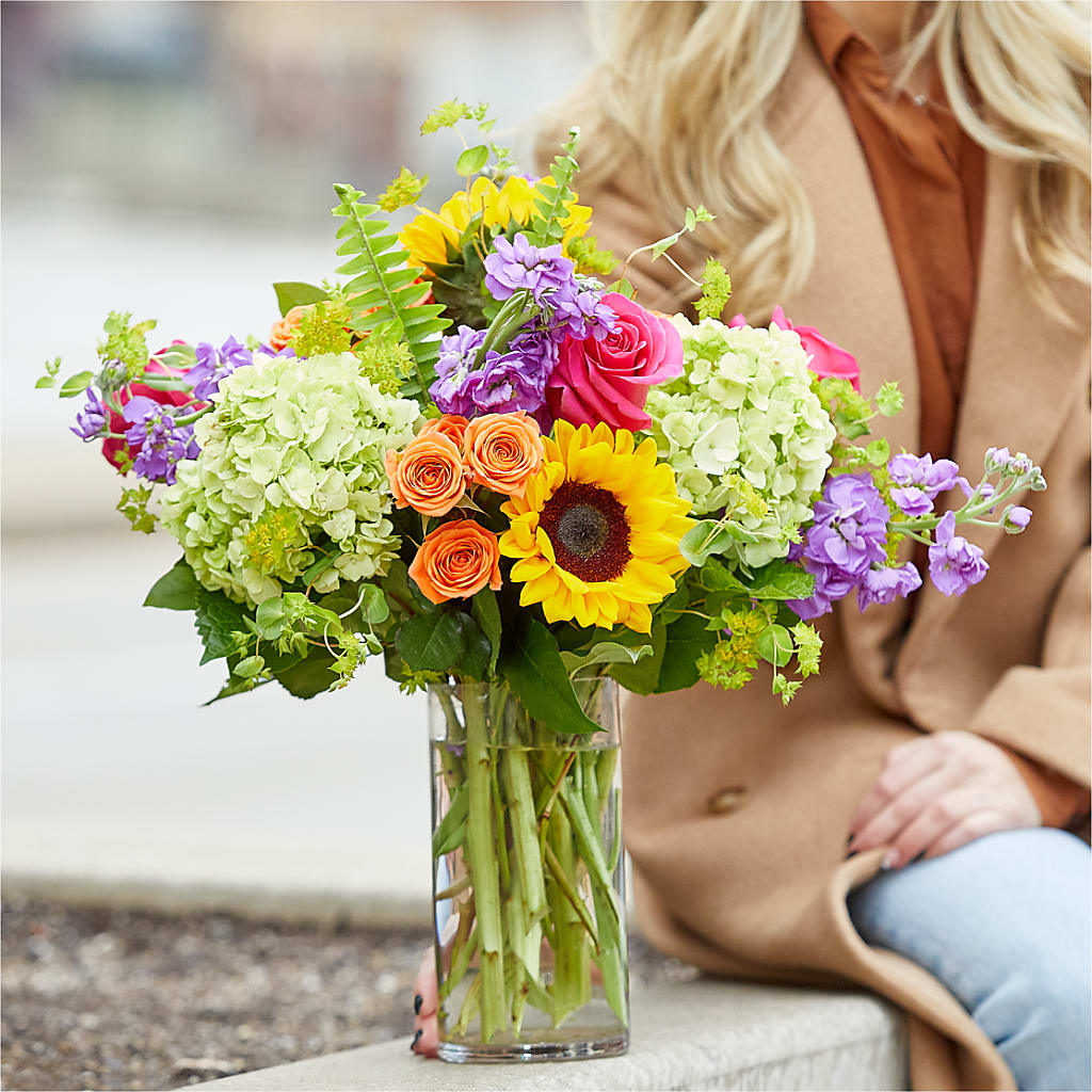 Vibrant Greetings Bouquet –  Creative Florist, Cherry Valley MA