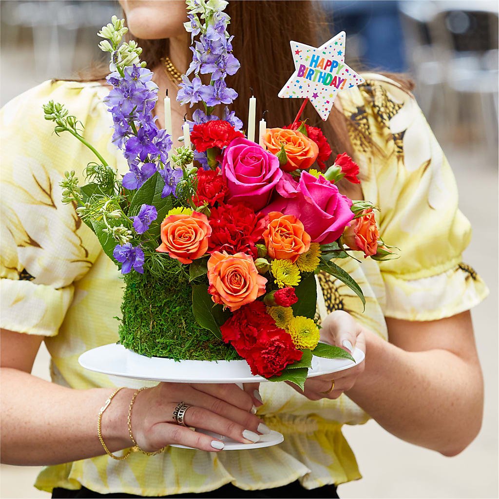 Best Year Yet Floral Cake –  Creative Florist, Cherry Valley MA