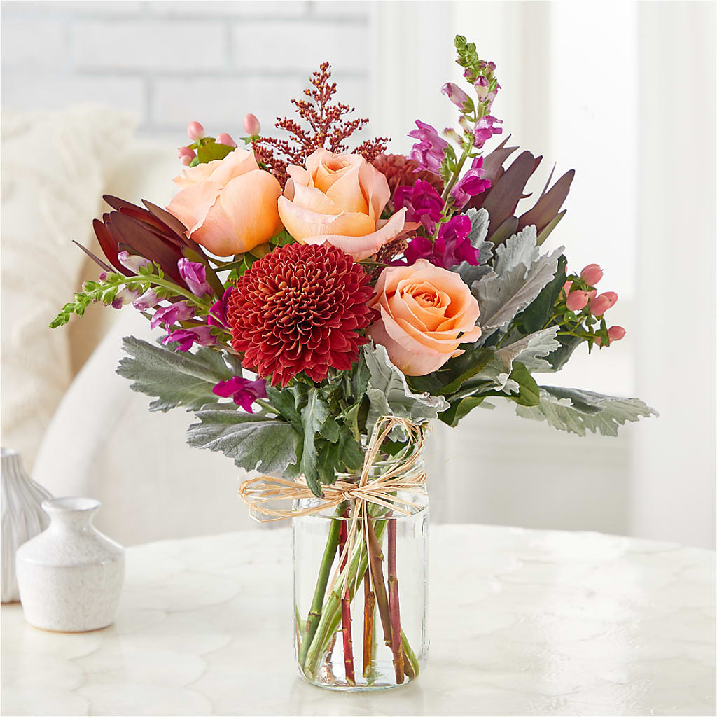Moody Hues Bouquet –  Creative Florist, Cherry Valley MA