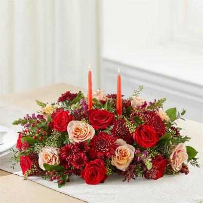 Most Thankful Centerpiece –  Creative Florist, Cherry Valley MA