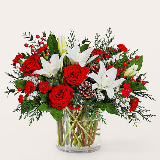 Best in Snow Bouquet –  Creative Florist, Cherry Valley MA