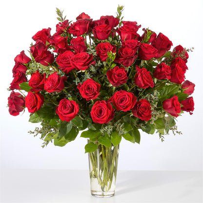 Forever Yours Fifty Stem Red Rose Bouquet –  Creative Florist, Cherry Valley MA