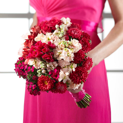 Pink Effervescence Bouquet –  Creative Florist, Cherry Valley MA