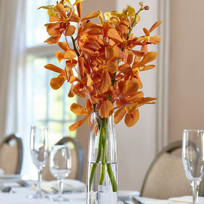Orange Mokara Bud Vase –  Creative Florist, Cherry Valley MA