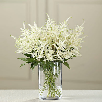 White Astilbe Bouquet –  Creative Florist, Cherry Valley MA